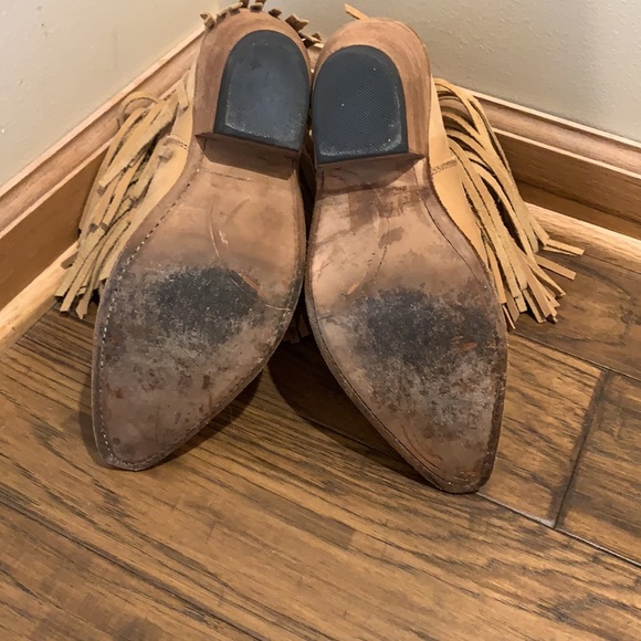 Liberty Black fringe booties - Picture 4 of 4